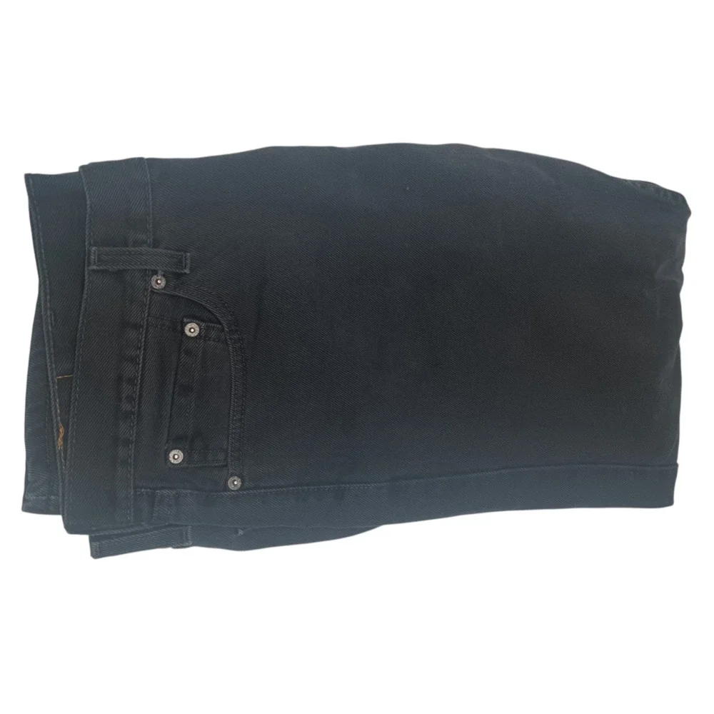 Levi's 505 Black Men's Jeans 38x32; pre-owned